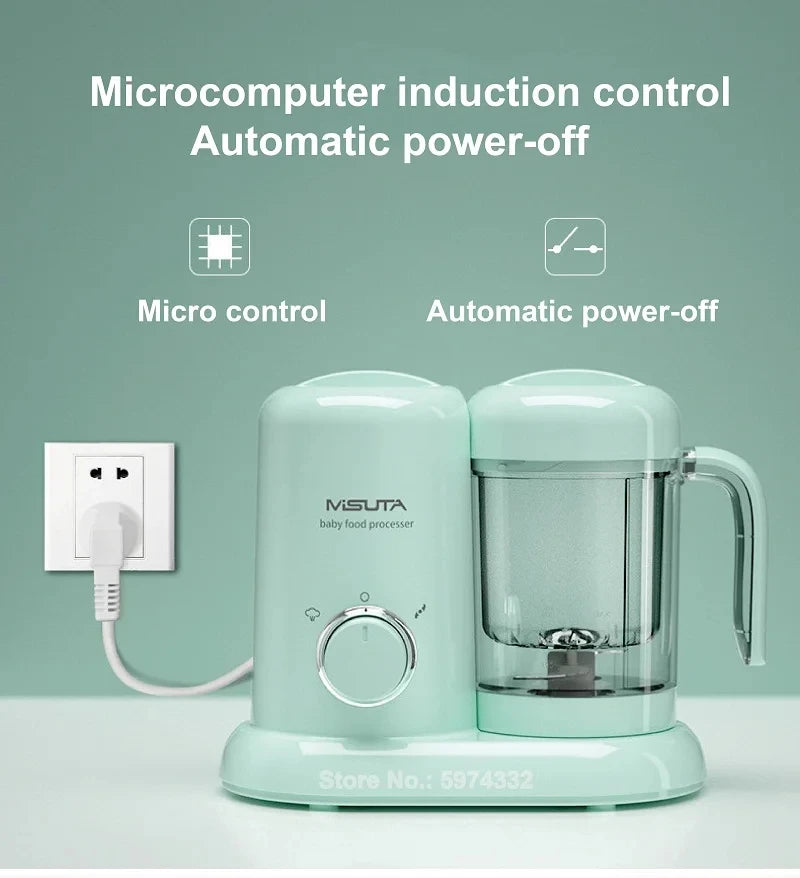 300w Baby Food Cook Mixer Steamer Fruit Vegetable