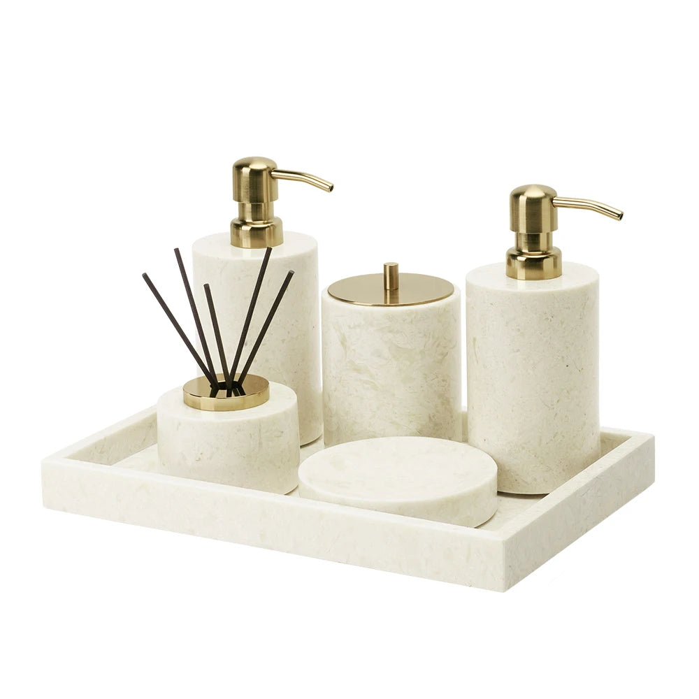 Crema Nuova Natural Marble Bathroom Elegent Soap Dish