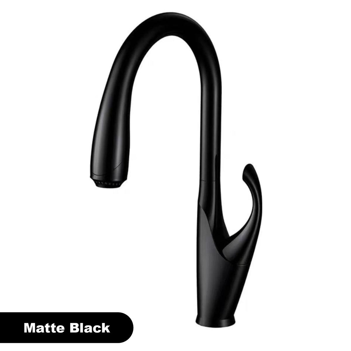 Luxury Black Brass Touch Switch Faucet Handle Ceramic