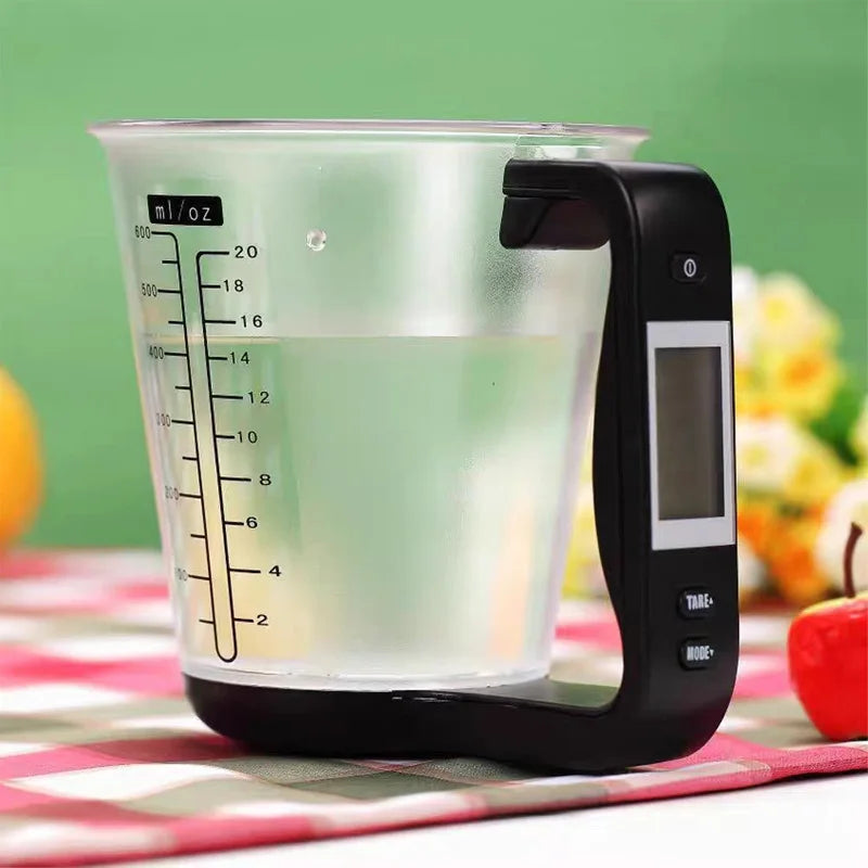 Scales Lcd Display 1000g/1g Measuring Cup Mixing Bowl