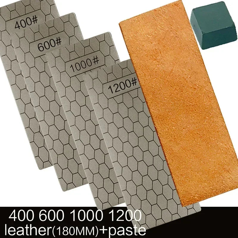 400 600 1000 120grit Diamond Knife Sharpener Sharpening