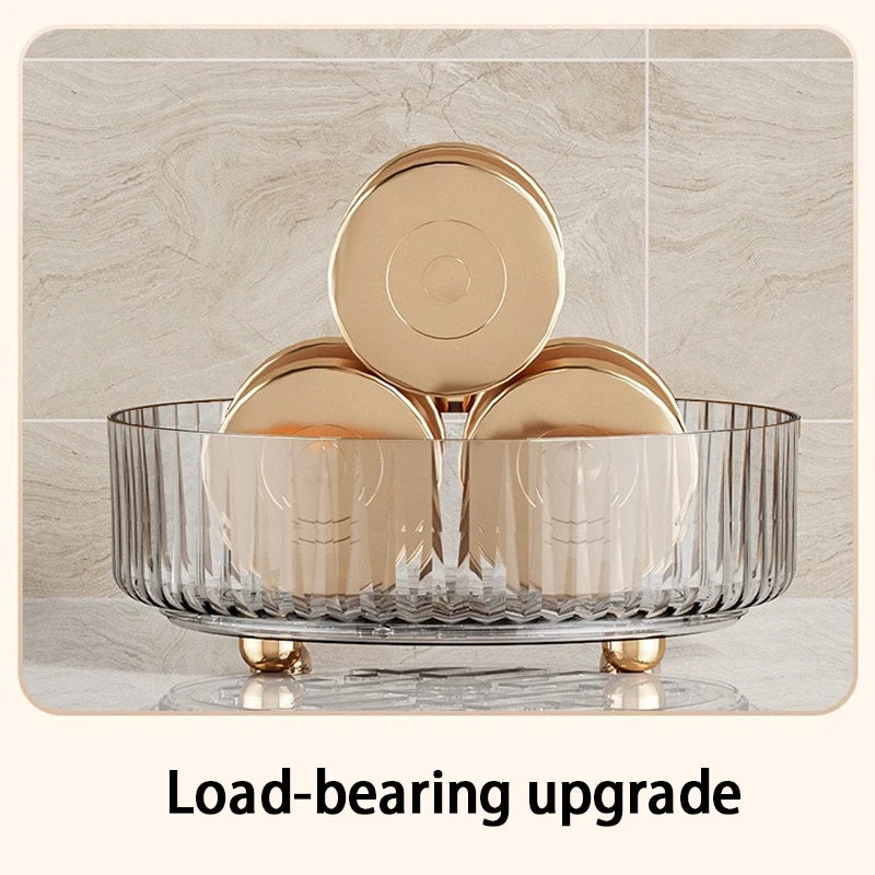 Rotating Spice Rack Kitchens Multi-Functional Storage Tray