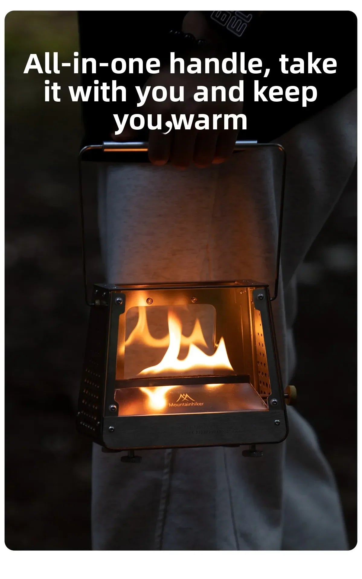 Mountainhiker Lightweight Mini Fire Stove Outdoor Camping