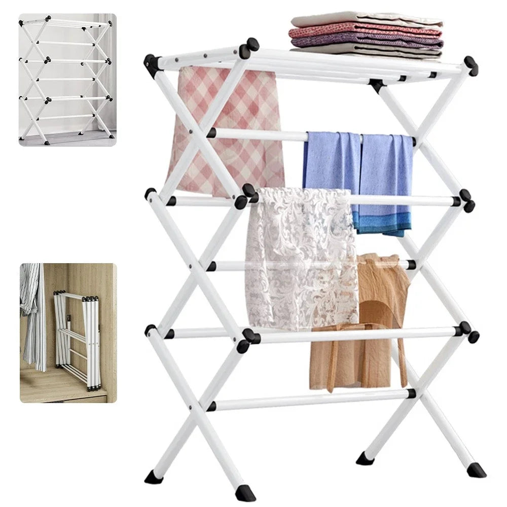 Tier Heavy Duty Clothes Airer Dryer Laundry Horse