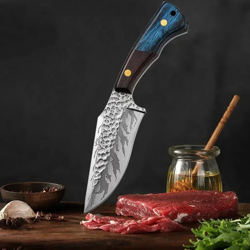 Wxcoo Knife Durable Meat Cutting Stainless Steel Utility