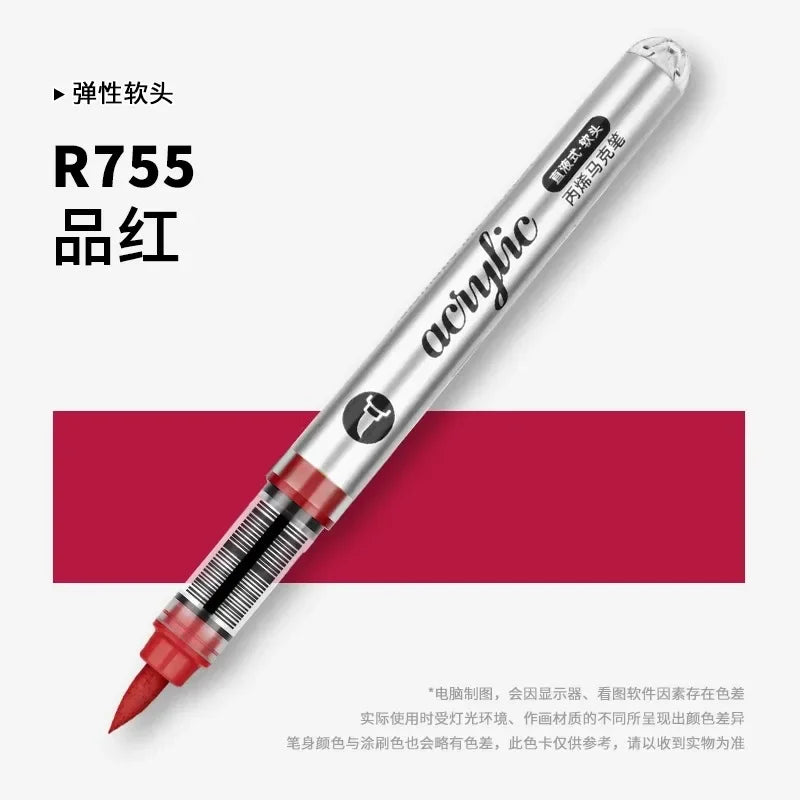 Grasp 120/1 Colors Acrylic Markers Brush Tip Paint