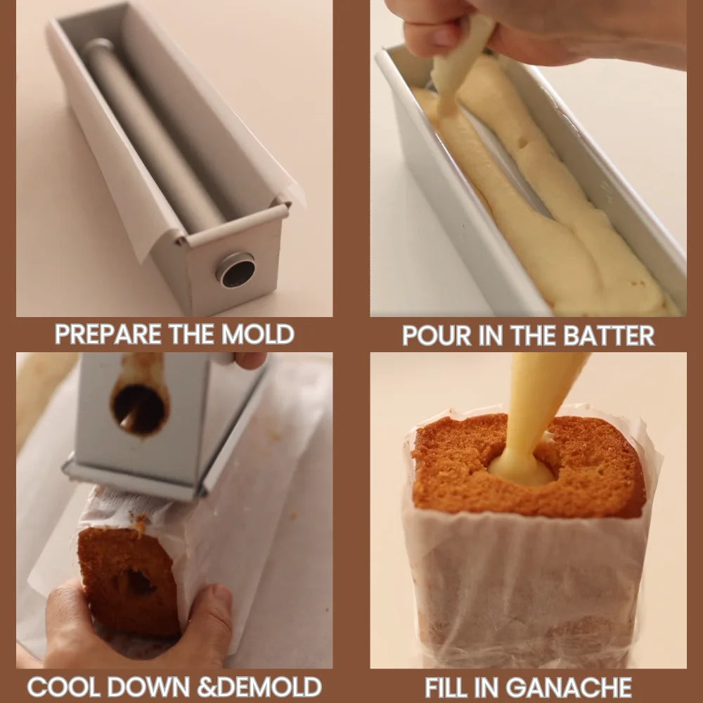 Rectangle Travel Cake Mold Toast Box Oven Baking