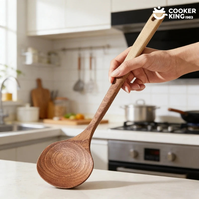 Cooker King 35cm Mushroom Shaped Frying Spatula Cooking