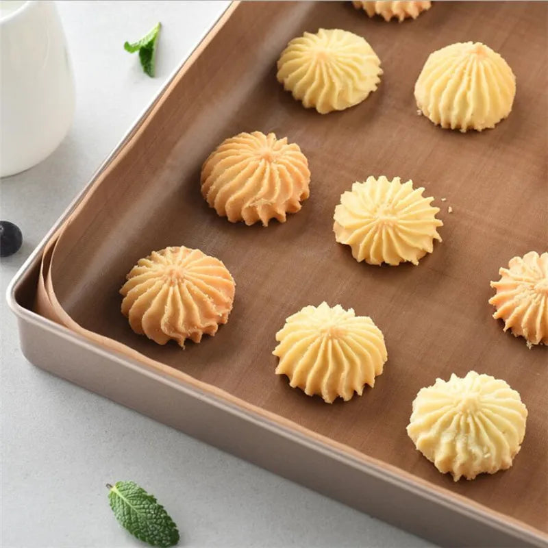 2pcs Baking Mat Reusable Non Stick Baking Paper