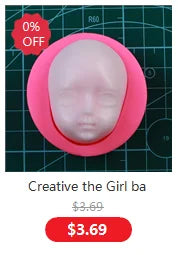 3d Baby Face Cooking Silicone Mold Cake Chocolate