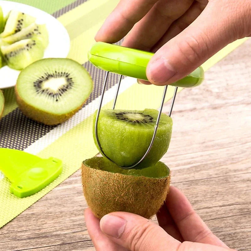 1pc Detachable Kiwi Peeler Fruit Peeler Stainless Steel