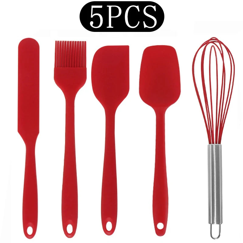 Black Non-Stick Silicone Kitchenware Cooking Utensils Cookware