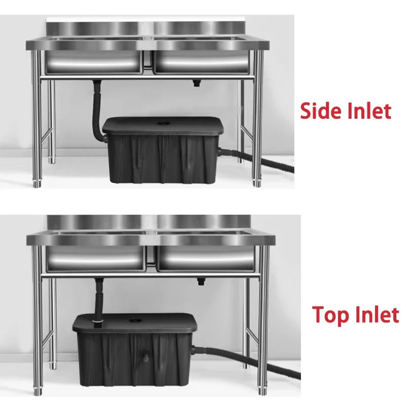 Commercial Oil-Water Separator Oil Grease Trap Outlet Restaurant