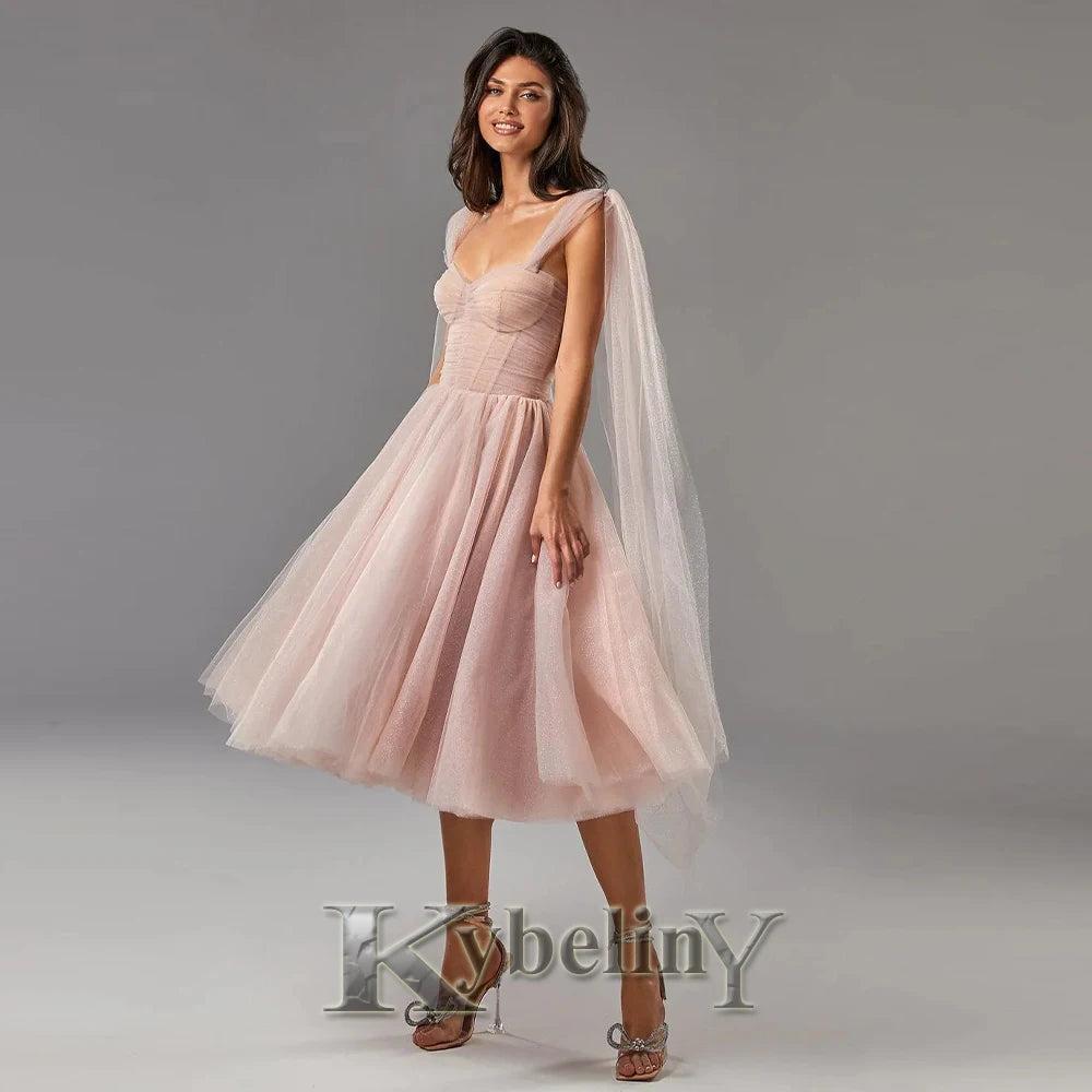 Kybeliny Graceful Evening Dresses Women Crytalsone-Shoulder