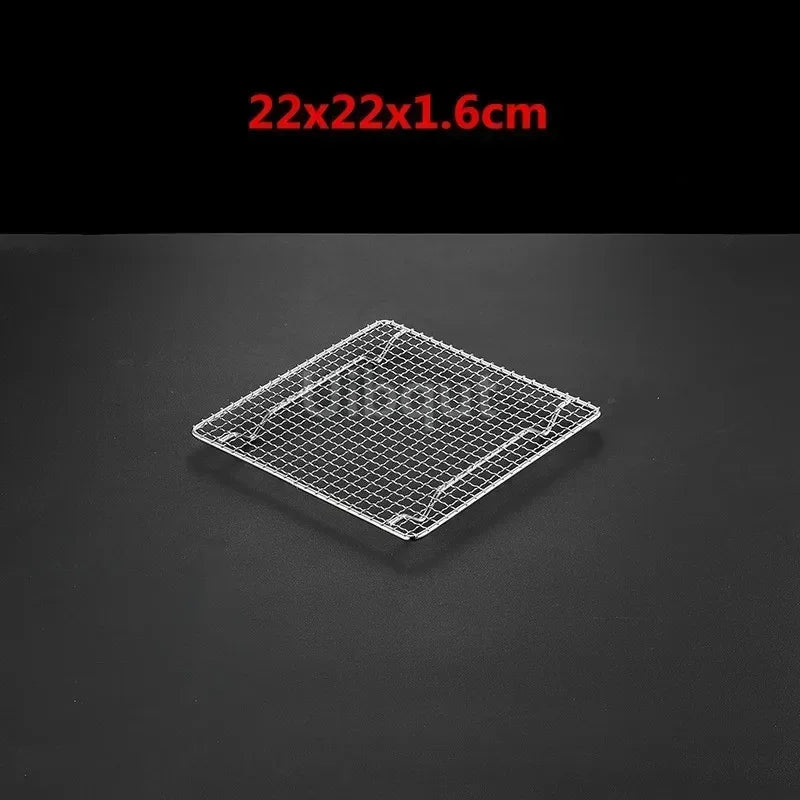 Square Bbq Net Rack Meshes Stainless Steel 304