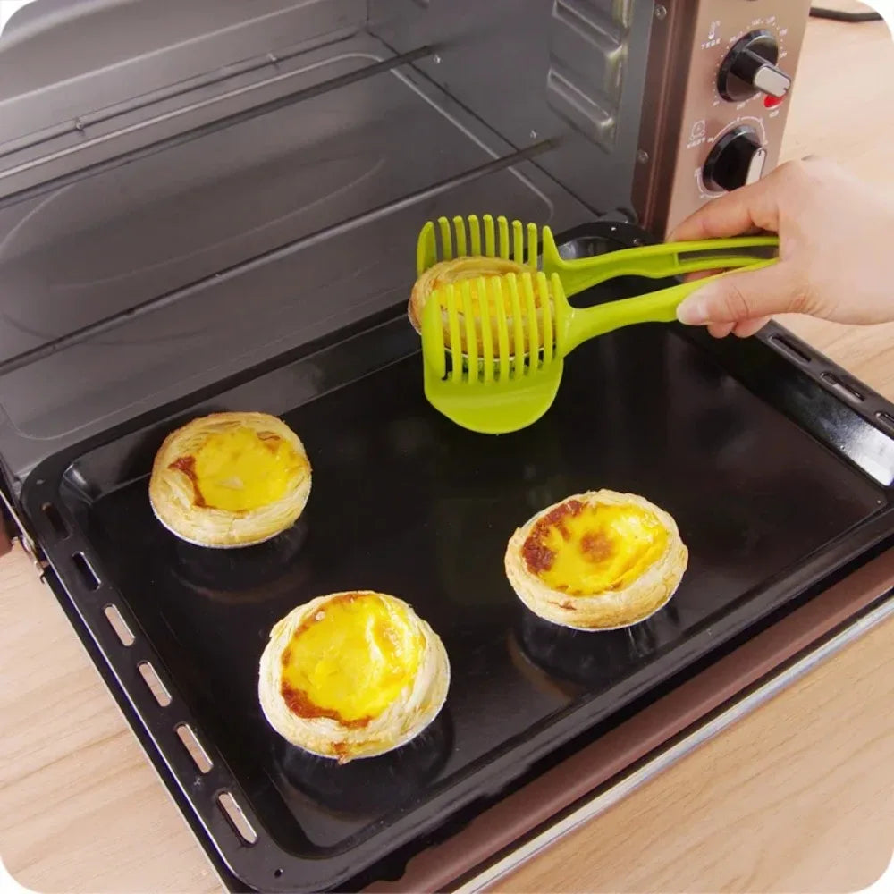 Round Slicing Clamp Handheld Lemon Slicer Fruit Cutter