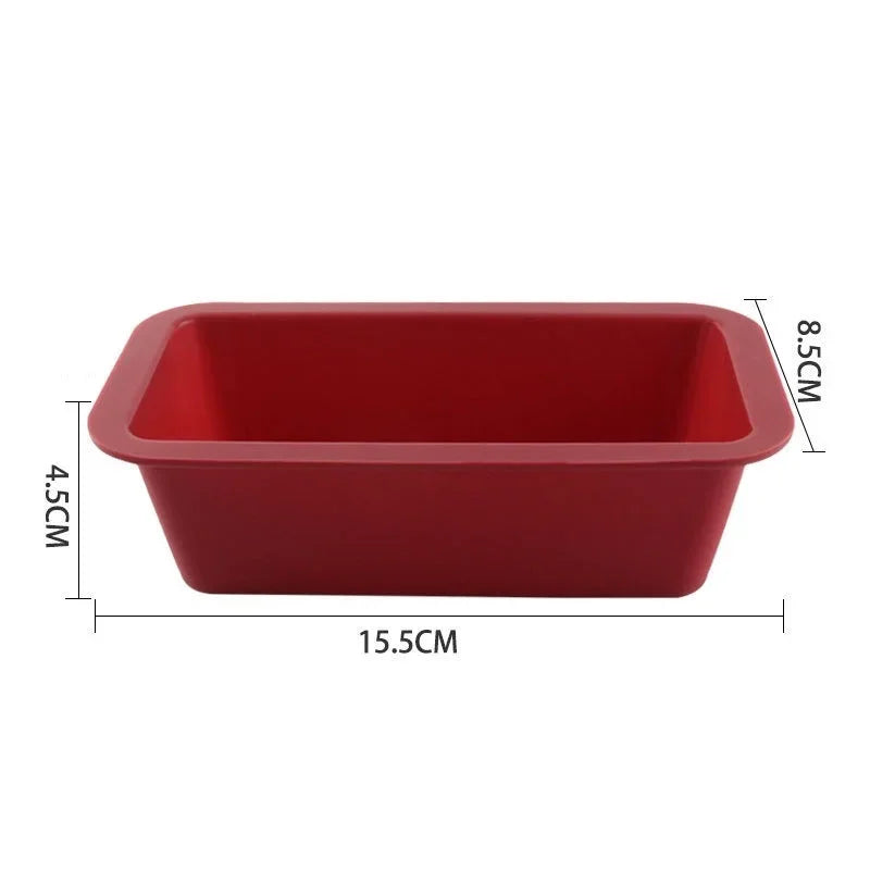Silicone Baking Molds Nonstick Rectangle Cake Pans Mini
