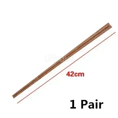 Long Chopsticks Noodles Fried Pot Chinese Style Wooden
