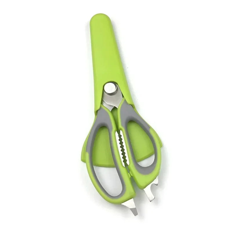 Stainless Steel Scissors Meat Chicken Bone Shears Bbq