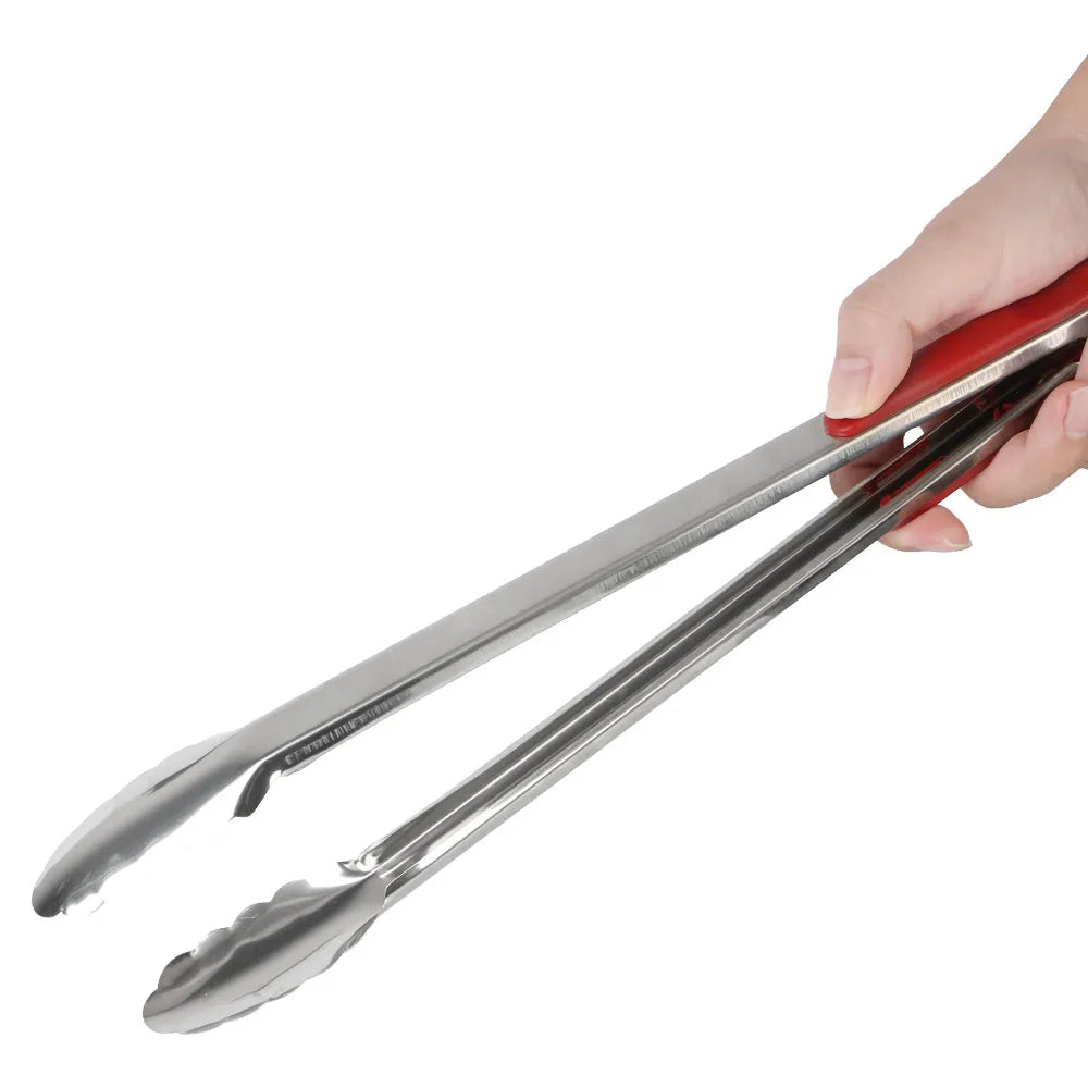 Hilife Grill Stainless Steel Cooking Bbq Tongs Salad