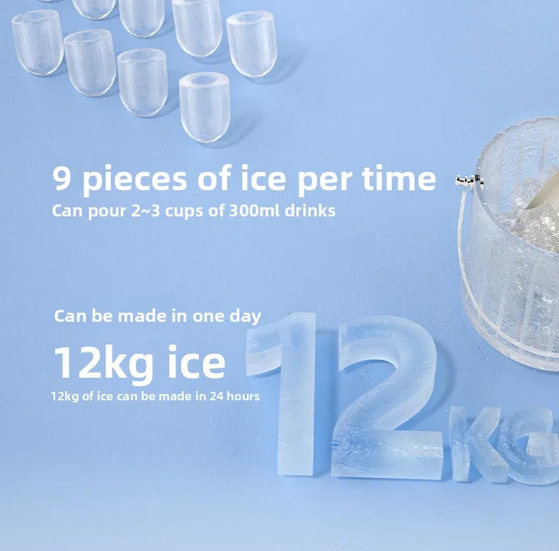 3l Small Ice Maker Mini Block Ice Dormitory