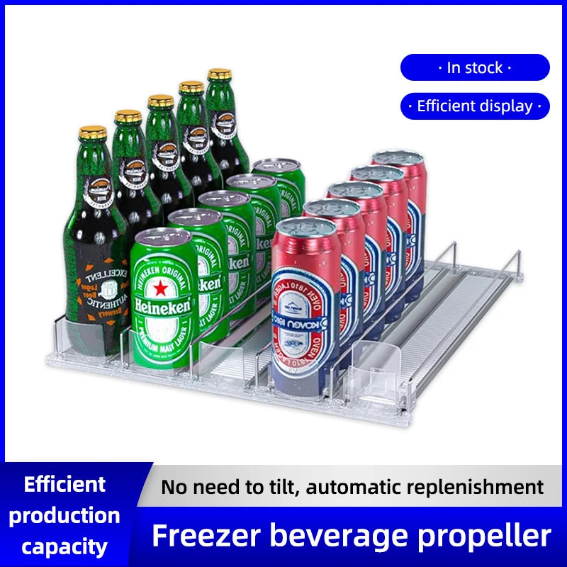 Drink Spring Pusher Fridge Automatic Soda Can Dispenser