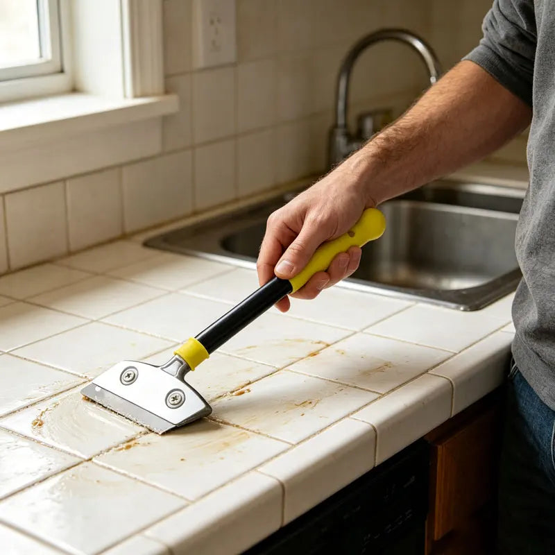 1pcs Multi-Purpose Surface Scraper Handle Scraper Stovetop