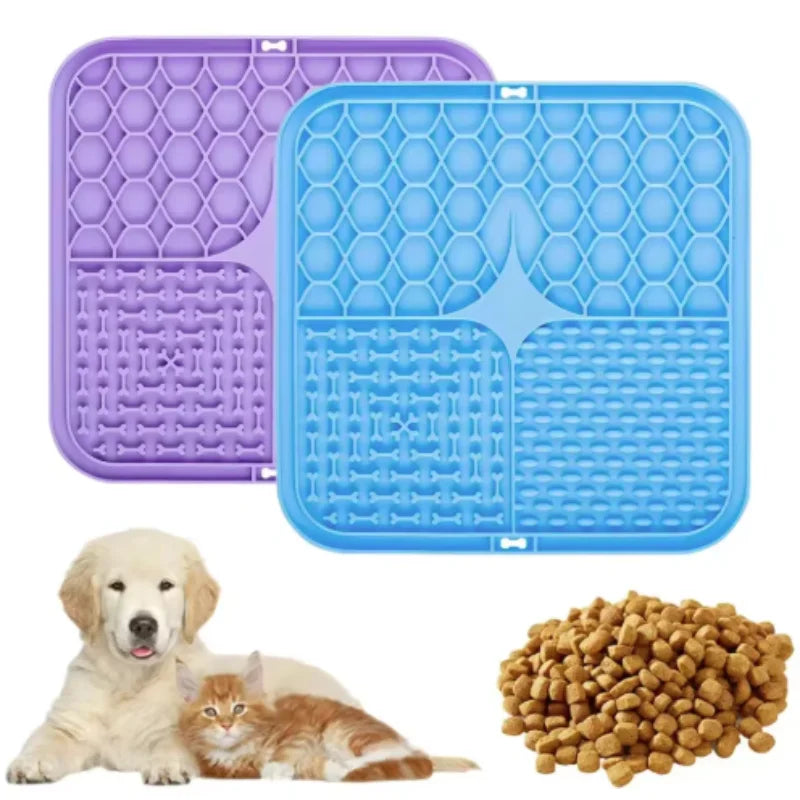 Pet Lick Silicone Mat Dogs Pet Slow Food