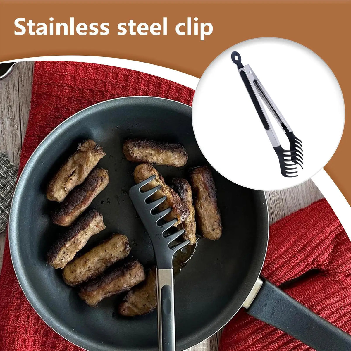 Tongs Silicone Food Tongs Non Stick Cooking Serving
