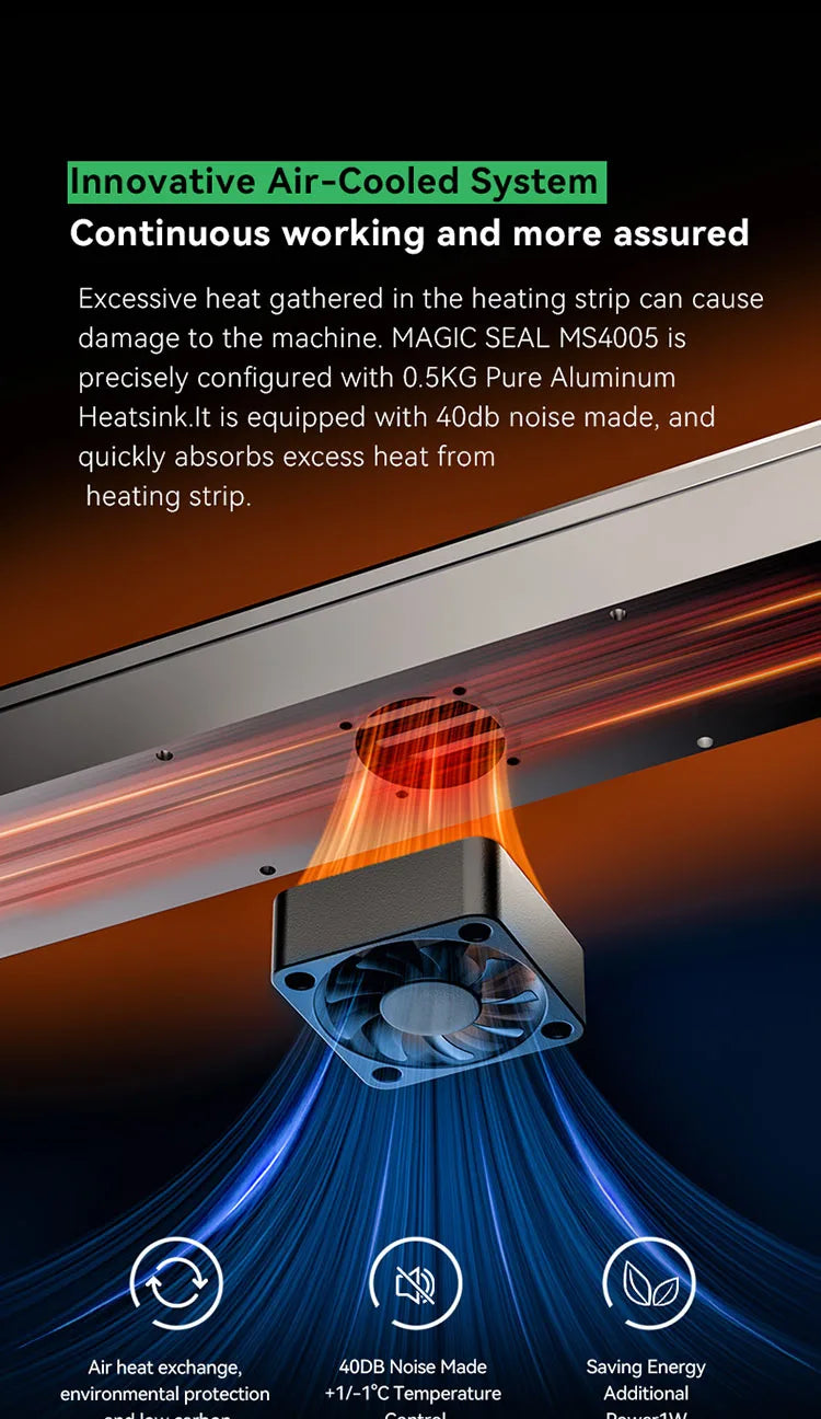 Vacuum Sealer Magic Seal Ms4005 Packaging Machine Plastic