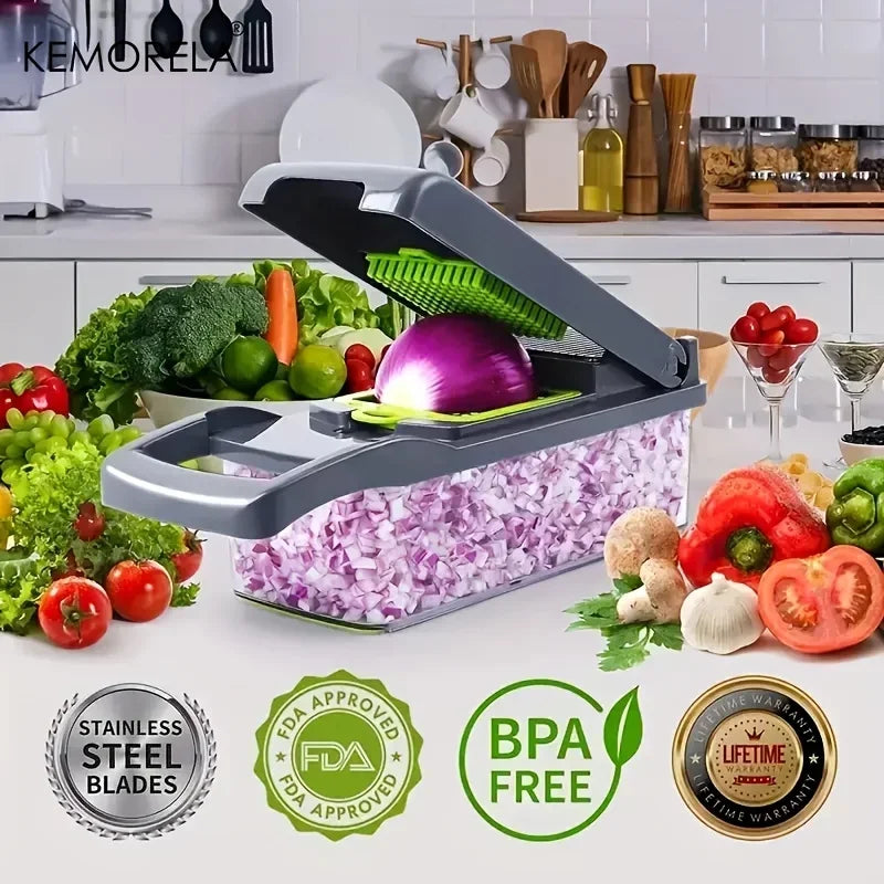 14/16 In Vegetable Chopper Onion Chopper Handle Food