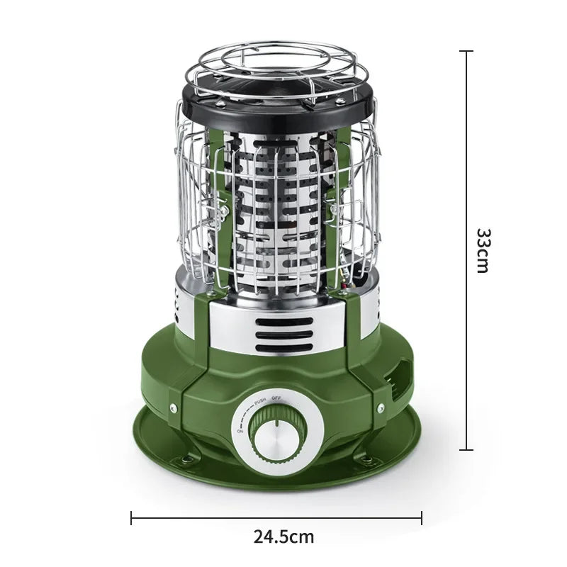 Outdoor Winter Heating Stove Gas Burner 1500w Camping