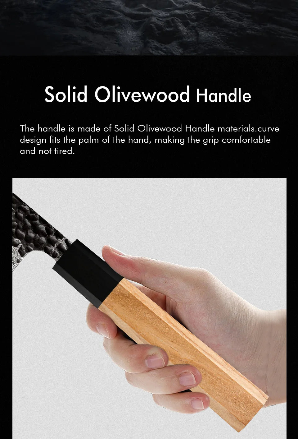 Young Damascus Steel Knives Japanese Hand Forged Chef