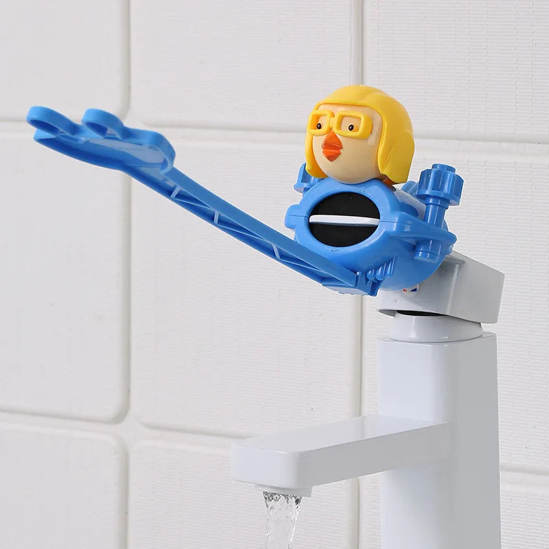 Children Cartoon Faucet Extender Bath Toys Kids Hand