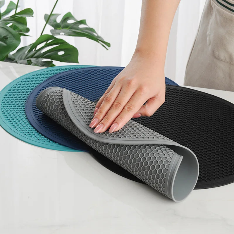 30cm Large Silicone Mat Coaster Heat Resistant Placemat