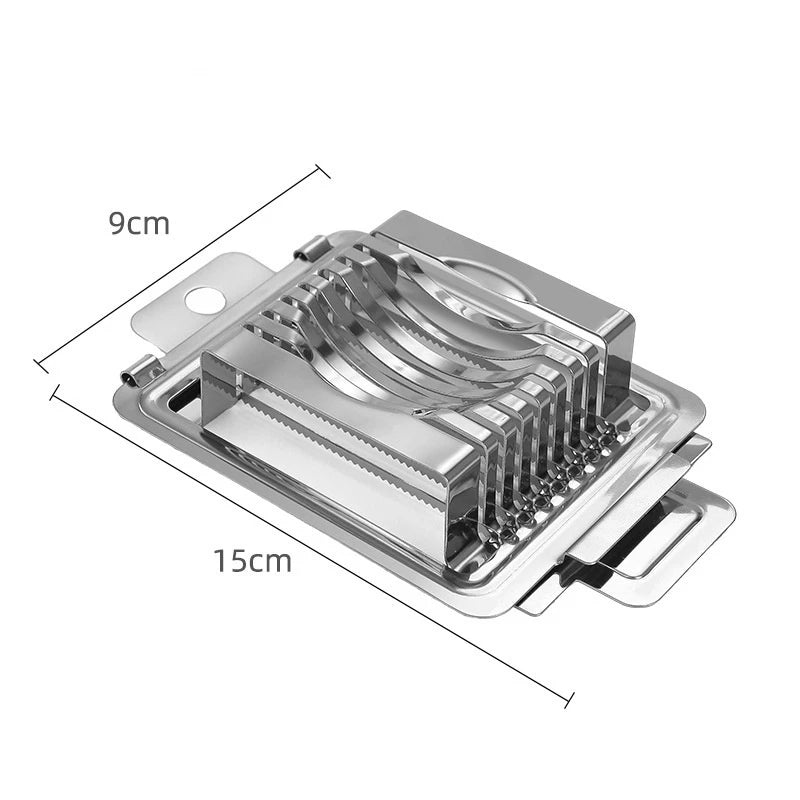 Egg Slicers Chopper Stainless Steel Fruit Salad Ham