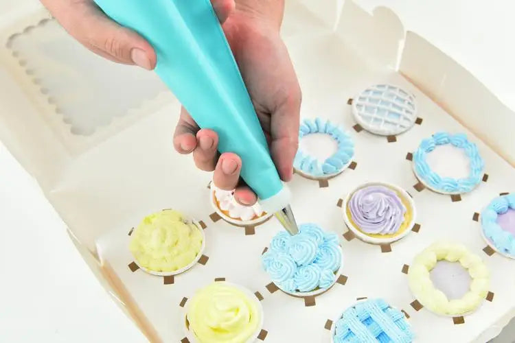 86pc Baking Pastry Bags Numbered Nozzle Piping Tip