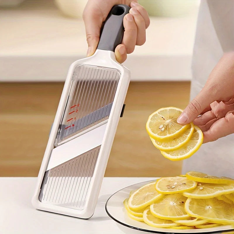 Handheld Vegetable Slicer Adjustable Stainless Steel Blade