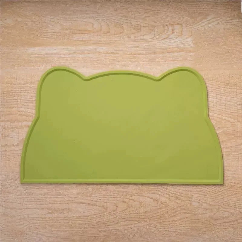 1pc Cat Dog Meal Mat Pet Silicone Mat