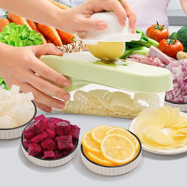 Vegetable Cutting Artifact Grater Potato Slicer Shredder Onion