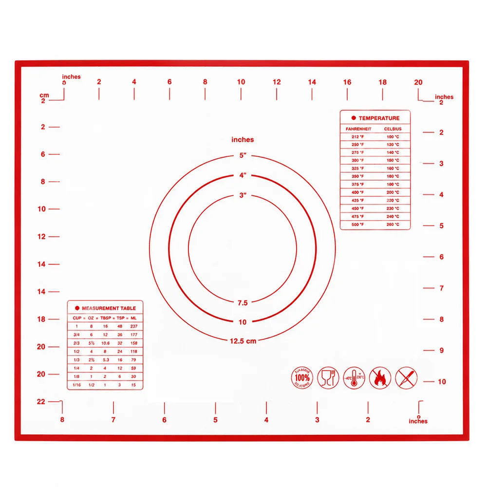 Lager Silicone Baking Mat Extra Thick Non Stick