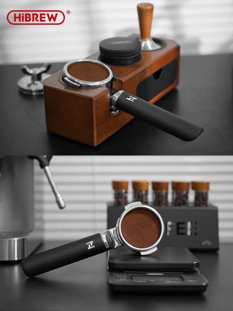 Hibrew V61 58mm Espresso Bottomless Portafilter 2in1 Double