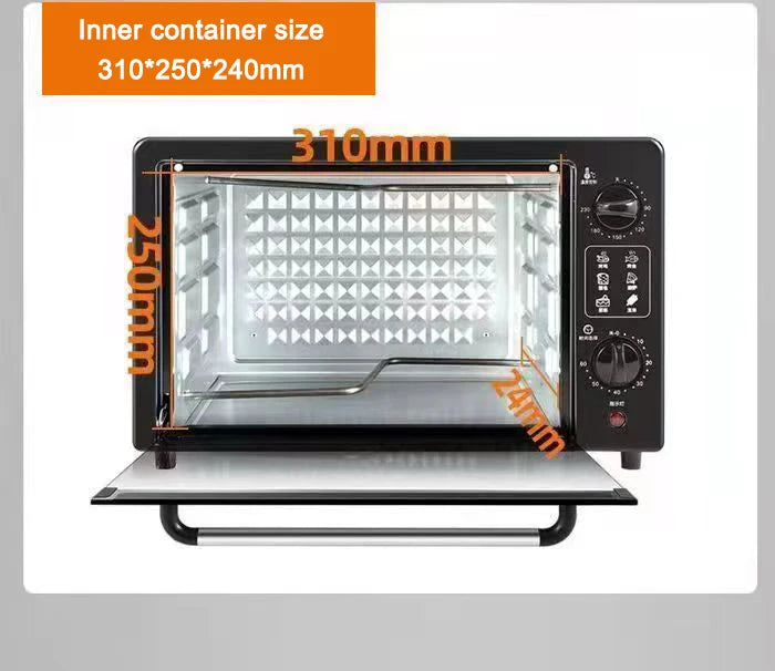 Dmwd 22l Electric Oven Roaster Timing Baking Oven