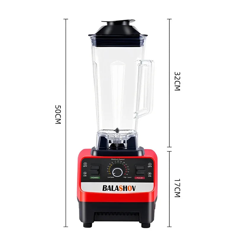 2000w Heavy Duty Commercial Grade Blender Mixer Juicer