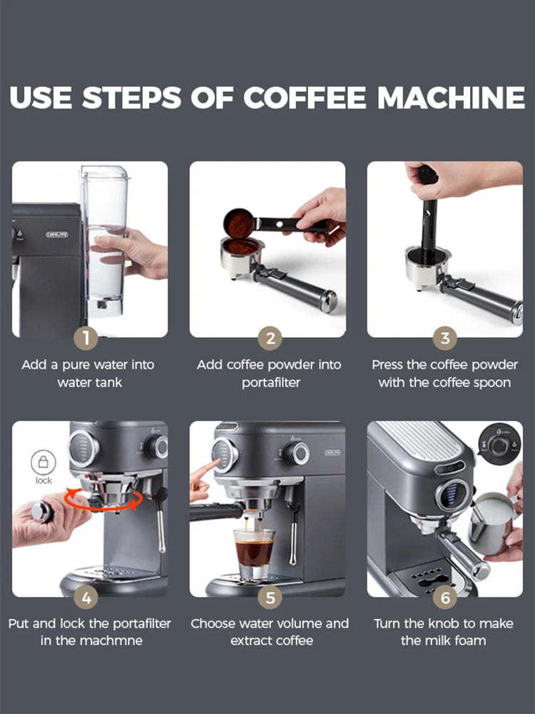 Cafelffe 4-In-1 Coffee Maker /Cold Dolce Gusto&Nespresso Capsule