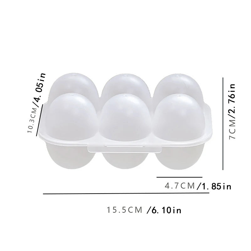 Organizer Grids Mini Egg Dispenser Holders Case Fixed