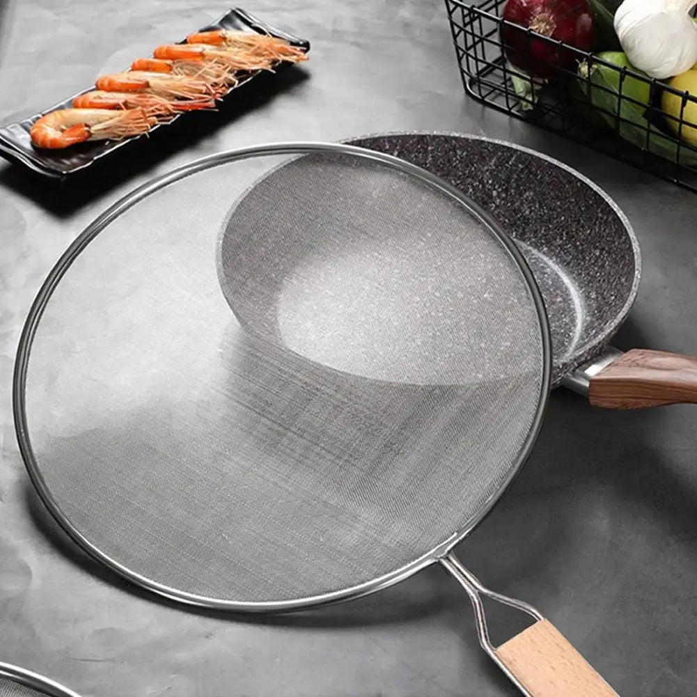 Anti Splatter Guard Oil Net Splash Cover Pan