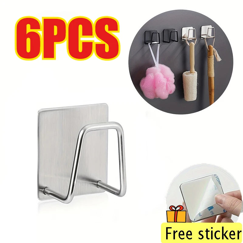 Stainless Sink Sponges Racks Self Adhesive Sink Sponges