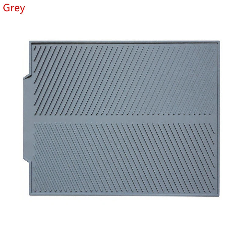 Silicone Draining Board Mat Dish Drying Mat Draining