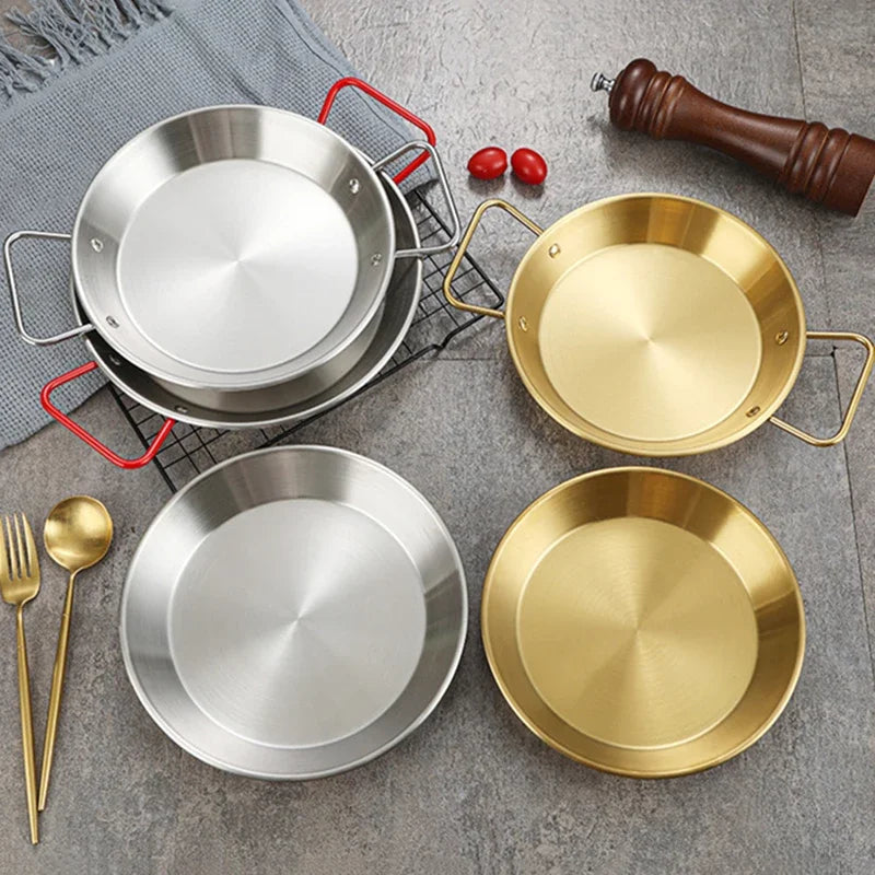 Paella Pan Smart Utensils Kitchenware Skillet Frying Stove
